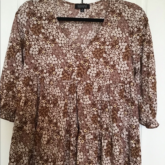 LaLa Land Creative Co Babydoll Dress/Top - Picture 3 of 13